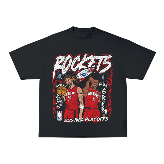 Rockets Playoff Tee - Black